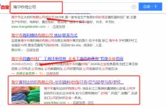 海寧市*利達紡織有限公司與本司簽約百度快照排名協(xié)議