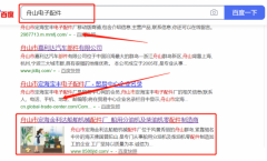 舟山市*海金利達船舶機械配件廠優化排名到首頁按天扣費