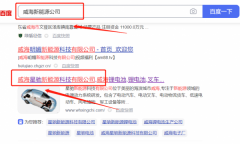 威海*馳新能源科技有限公司網站排名讓網站輕松覆蓋在搜索引擎