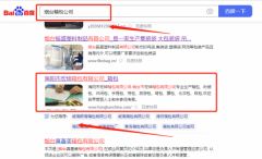 海陽(yáng)市宏*箱包有限公司網(wǎng)絡(luò)推廣排名效果展示