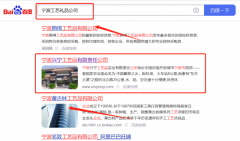 寧波興*工藝品實(shí)業(yè)有限責(zé)任公司新站排名營(yíng)銷優(yōu)化公司
